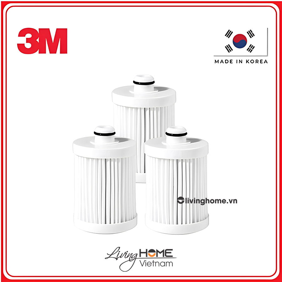 Bộ 3 lõi lọc cho thiết bị lọc sen tắm 3M HSF-IR nhập khẩu Mỹ 3 Bộ 3 lõi lọc cho thiết bị lọc sen tắm 3M HSF-IR nhập khẩu Mỹ