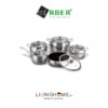 Bộ nồi inox Arber AB06CC 1 Bộ nồi inox Arber AB06CC