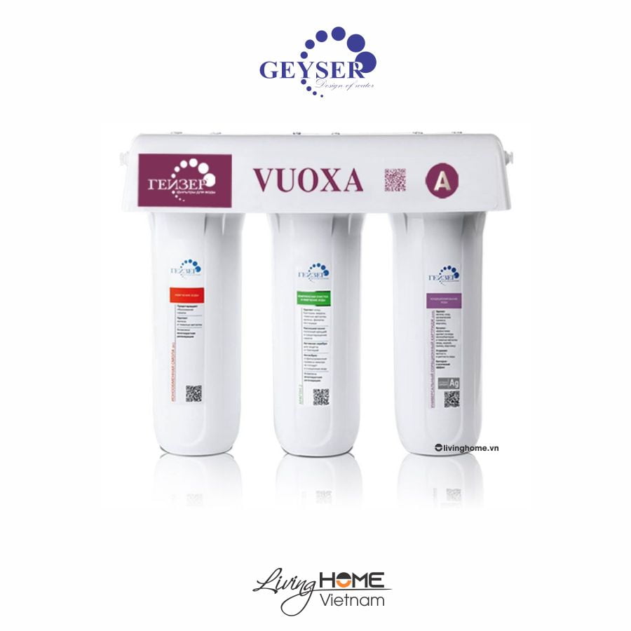 Bộ tiền xử lý nước Geyser Vuoxa A - Nhập khẩu từ Nga 3 Bộ tiền xử lý nước Geyser Vuoxa A - Nhập khẩu từ Nga