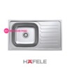 Chậu rửa Hafele Inox HS19-SSD1R60 - 1 hộc rửa có bàn ráo nước 1 Chậu rửa Hafele Inox HS19-SSD1R60 - 1 hộc rửa có bàn ráo nước