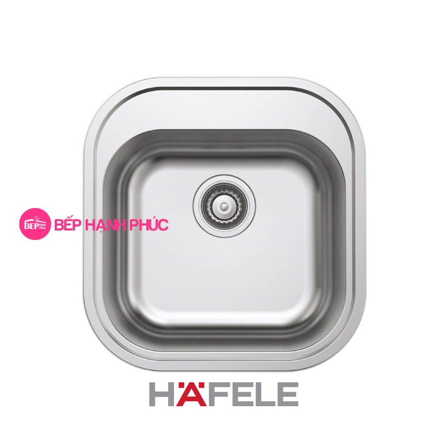 Chậu rửa Hafele inox HS19-SSN1R50 - 1 hộc rửa 3 Chậu rửa Hafele inox HS19-SSN1R50 - 1 hộc rửa