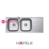 Chậu rửa Hafele Inox HS20-SSD2R90 - 2 hộc rửa 1 bàn chờ 1 Chậu rửa Hafele Inox HS20-SSD2R90 - 2 hộc rửa 1 bàn chờ