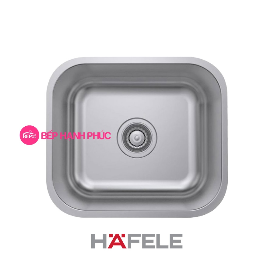 Chậu rửa Hafele inox HS20-SSN1R50 - 1 hộc rửa 2 Chậu rửa Hafele inox HS20-SSN1R50 - 1 hộc rửa