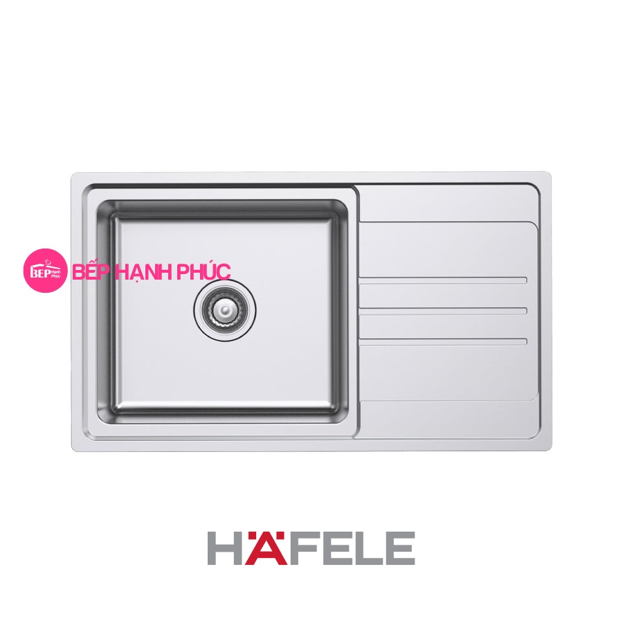 Chậu rửa Hafele Inox HS20-SSN1S60 - 1 hộc rửa 3 Chậu rửa Hafele Inox HS20-SSN1S60 - 1 hộc rửa