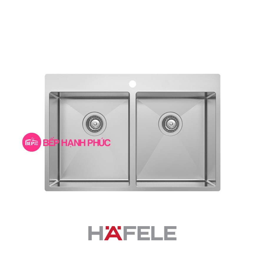 Chậu rửa Hafele Inox HS20-SSN2S90 - 2 hộc rửa 3 Chậu rửa Hafele Inox HS20-SSN2S90 - 2 hộc rửa