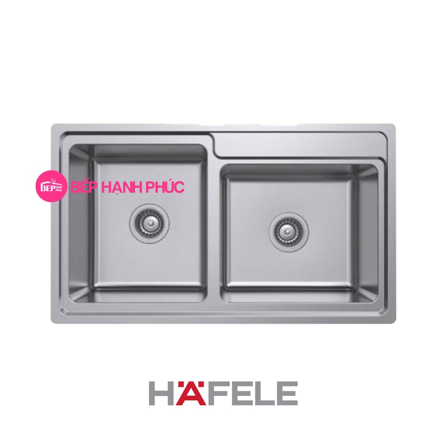 Chậu rửa Hafele Inox HS20-SSN2S90L - 2 hộc rửa 2 Chậu rửa Hafele Inox HS20-SSN2S90L - 2 hộc rửa