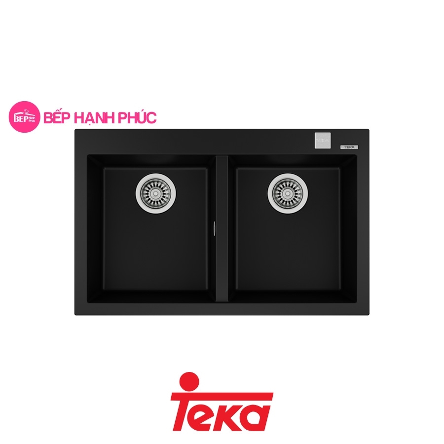 Chậu rửa Teka Maestro FORSQUARE 2B 790-Black 3 Chậu rửa Teka Maestro FORSQUARE 2B 790-Black
