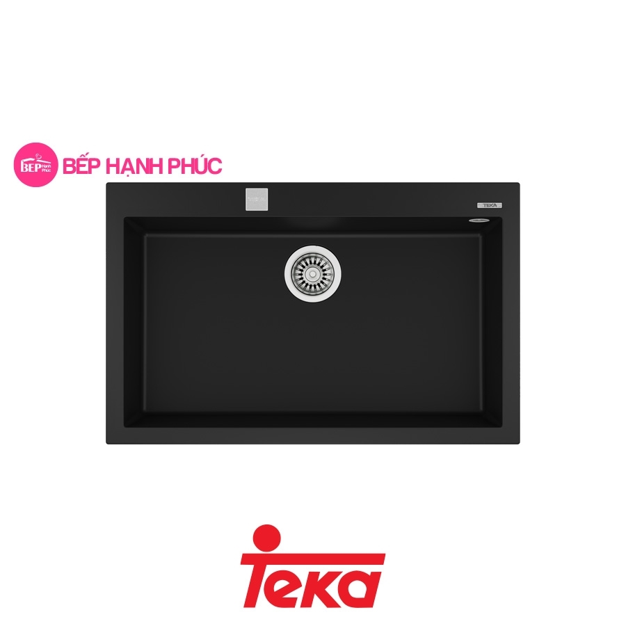 Chậu rửa Teka Maestro FORSQUARE 72-40-Black 3 Chậu rửa Teka Maestro FORSQUARE 72-40-Black
