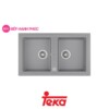 Chậu rửa Teka Maestro STONE 90 B-TG 2B-Grey 2 Chậu rửa Teka Maestro STONE 90 B-TG 2B-Grey