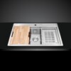 Chậu Rửa Chén Malloca Slide MS 861 1 Chậu Rửa Chén Malloca Slide MS 861