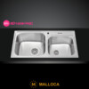 Chậu rửa Malloca MS 1011 NEW 1 Chậu rửa Malloca MS 1011 NEW