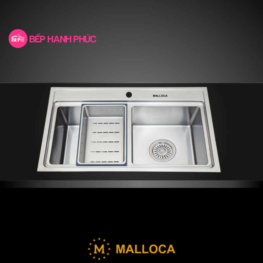 Chậu rửa Malloca MS 8812 3 Chậu rửa Malloca MS 8812