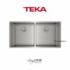Chậu rửa Teka BE LINEA RS15 2B 860 lắp âm 2 hộc rửa 86cm 2 Chậu rửa Teka BE LINEA RS15 2B 860 lắp âm 2 hộc rửa 86cm