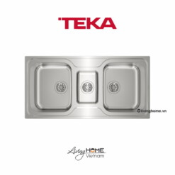 Chậu rửa Teka CLASSIC 2 1/2B lắp nổi 2½ hộc rửa 100cm