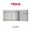 Chậu rửa Teka ZENIT RS15 2B 1D lắp nổi 2 hộc rửa 1 bàn chậu 1 Chậu rửa Teka ZENIT RS15 2B 1D lắp nổi 2 hộc rửa 1 bàn chậu