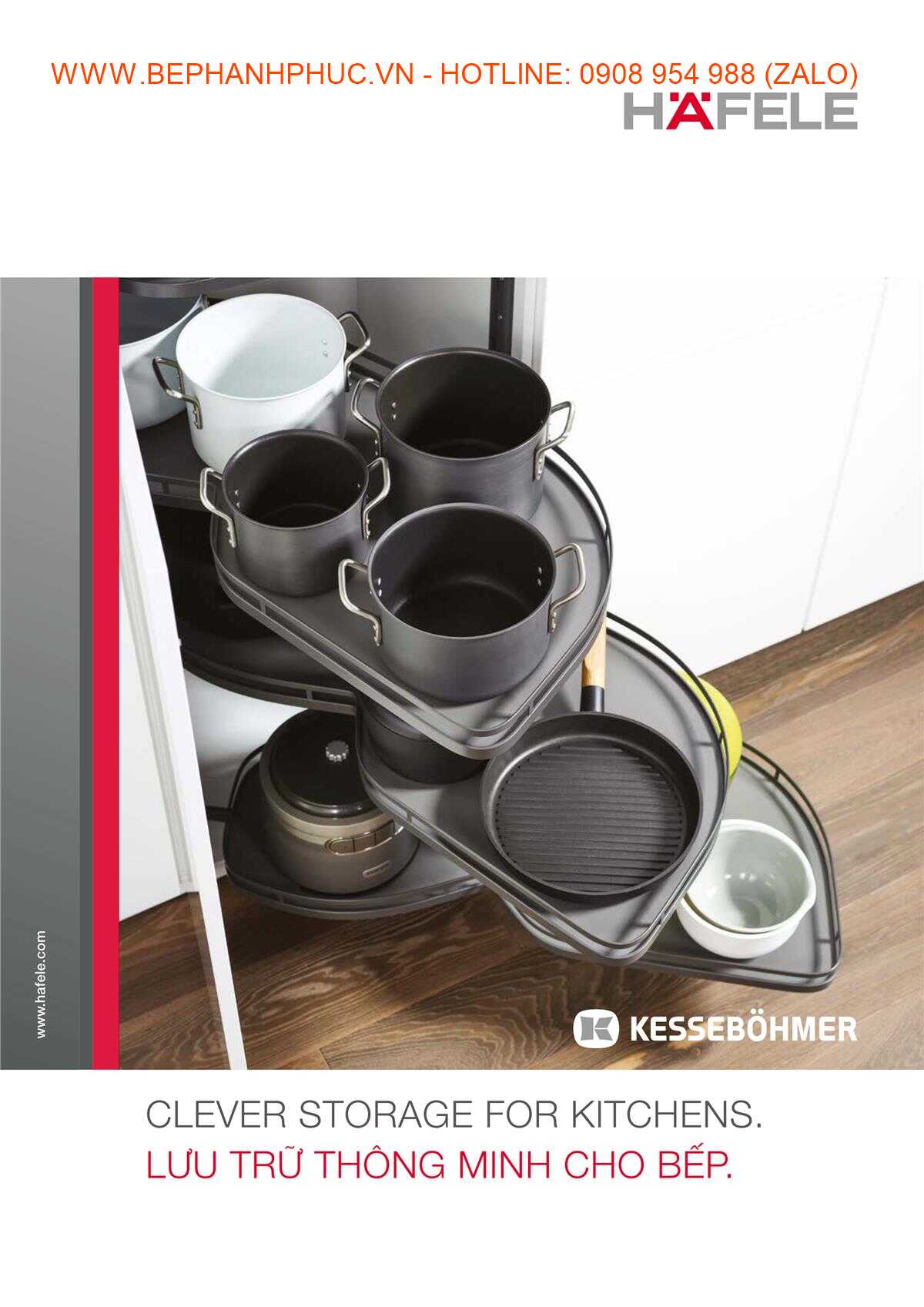 E-Catalogue Hafele Kessebohmer - Lưu trữ thông minh cho bếp 3 E-Catalogue Hafele Kessebohmer - Lưu trữ thông minh cho bếp