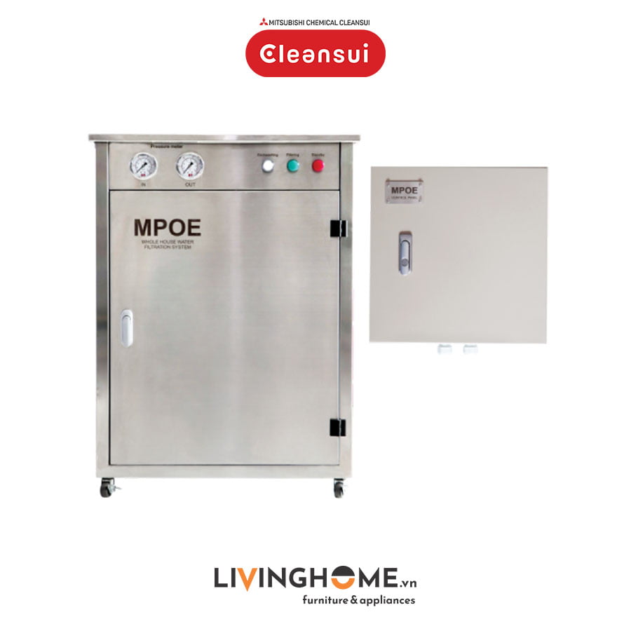 Hệ thống lọc tổng Cleansui MPOE-S nhập khẩu Nhật 3 Hệ thống lọc tổng Cleansui MPOE-S nhập khẩu Nhật