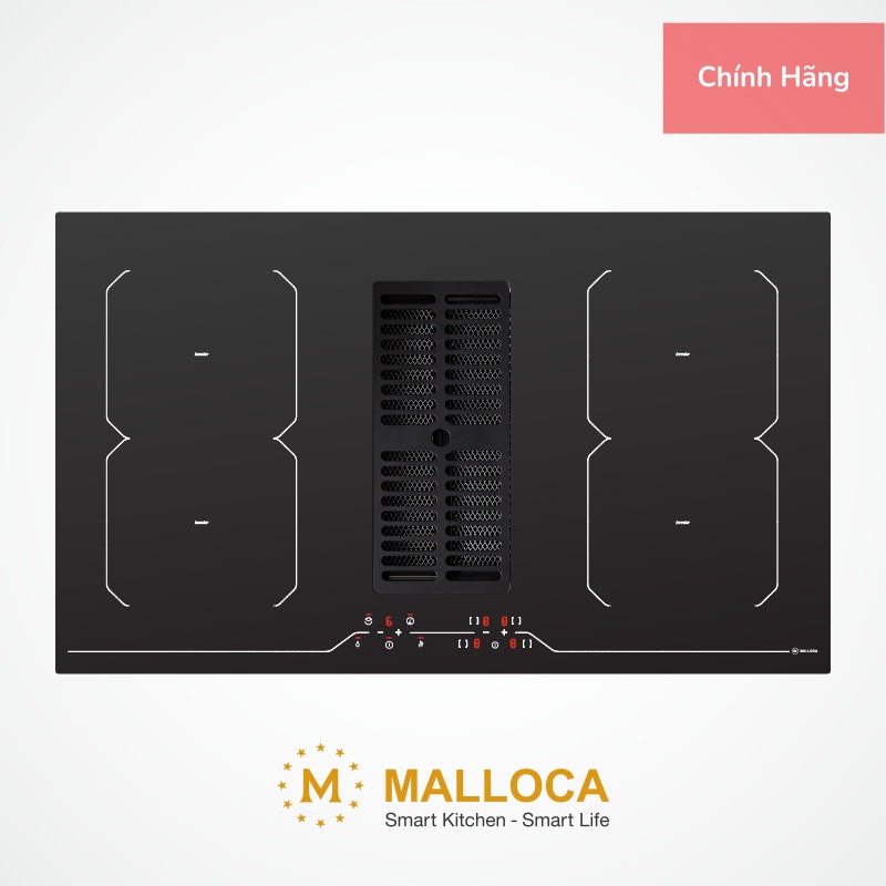 Malloca HIH-864 - Bếp 4 Từ Kết Hợp Máy Hút 86cm 3 Malloca HIH-864 - Bếp 4 Từ Kết Hợp Máy Hút 86cm