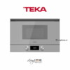 Lò vi sóng Teka ML 8220 BIS L SM pha lê xám lắp âm kết hợp nướng dung tích 22lít 1 Lò vi sóng Teka ML 8220 BIS L SM pha lê xám lắp âm kết hợp nướng dung tích 22lít