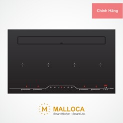 Malloca HIH-904 SLIM - Bếp 4 Từ Kết Hợp Máy Hút Mùi 87cm