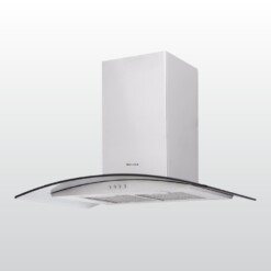 Malloca MC 750E - Máy Hút Mùi Áp Tường 75cm, Inox Kính Cong, Truyền Thống