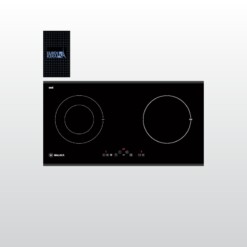 Happy Kitchen 45 Malloca MH-02IR SB - Bếp Kính Âm 1 Điện 1 Từ 72cm