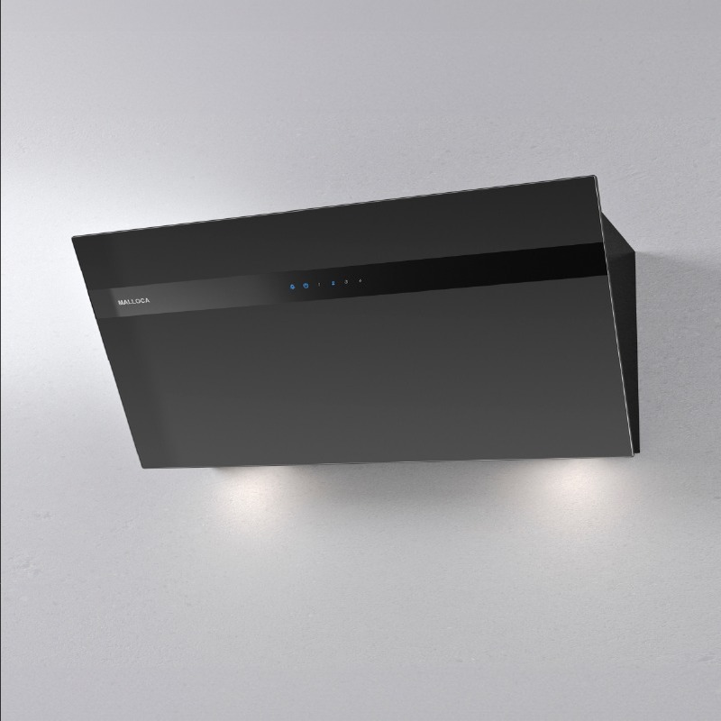 Máy Hút Mùi Áp Tường Malloca VITA V-4, 90cm, Kính Đen Mờ 3 Máy Hút Mùi Áp Tường Malloca VITA V-4, 90cm, Kính Đen Mờ