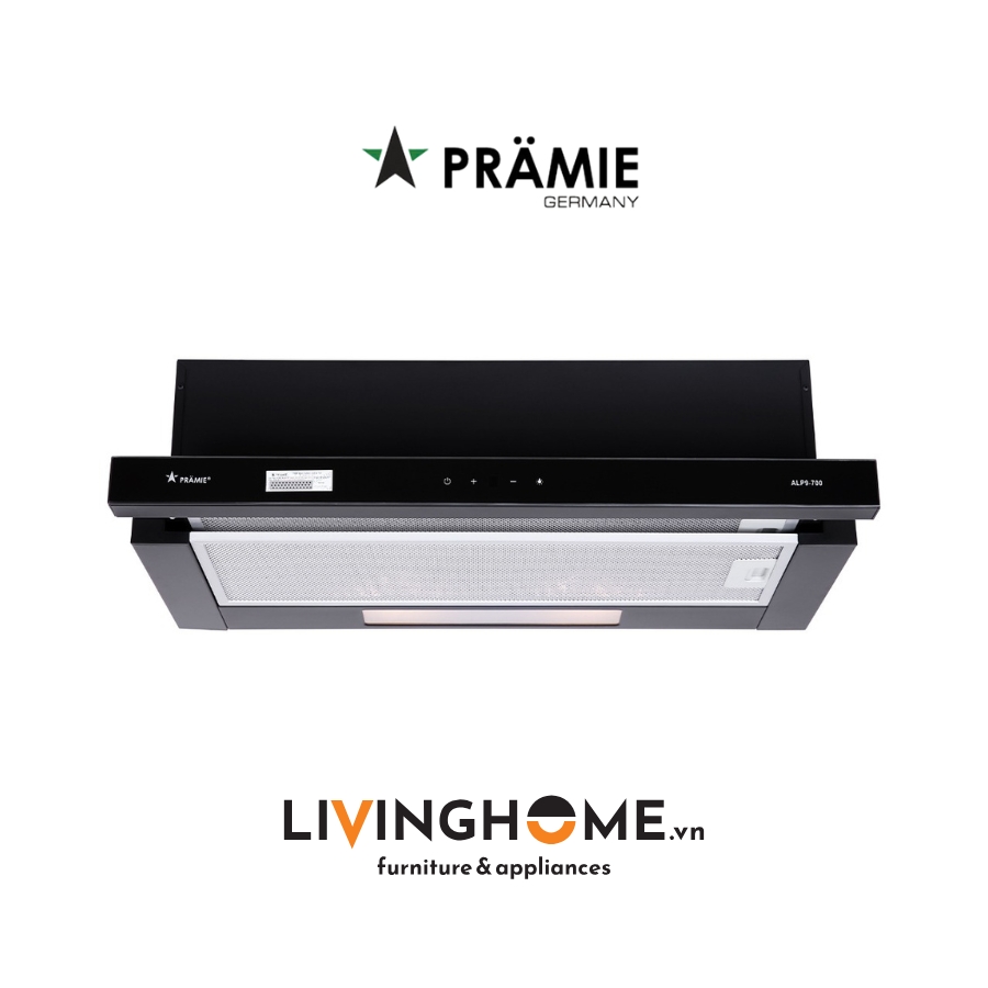 Máy hút mùi Pramie ALP9 700 điều khiển cảm ứng thông minh 3 Máy hút mùi Pramie ALP9 700 điều khiển cảm ứng thông minh