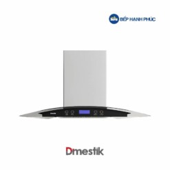 Máy hút mùi Dmestik TL 4290 DMK - 90 cm tum kính cong lưới lọc inox