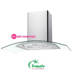 Máy hút mùi Tomate TOM 3159 - 90cm vòng kính cong nút bấm cơ