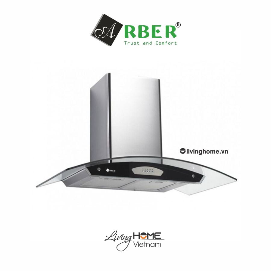 Máy hút mùi Arber AB700B kiểu sáng hiện đại 70cm 3 Máy hút mùi Arber AB700B kiểu sáng hiện đại 70cm