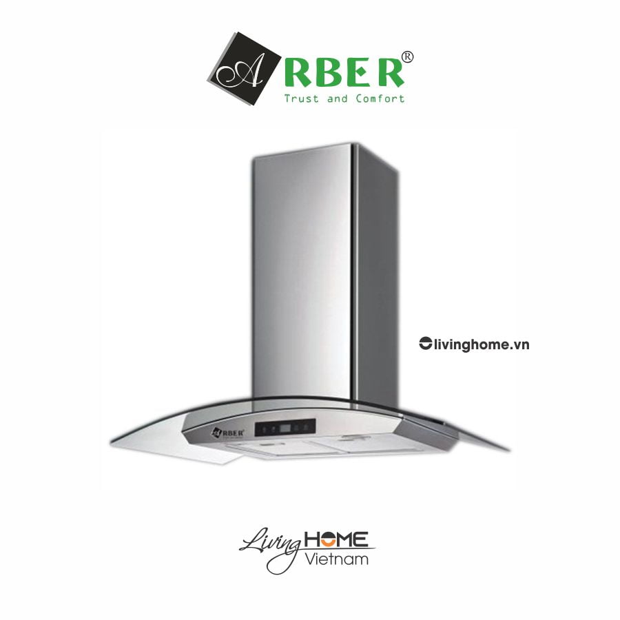 Máy hút mùi Arber AB700M màng nhôm 5 lớp 70cm 3 Máy hút mùi Arber AB700M màng nhôm 5 lớp 70cm