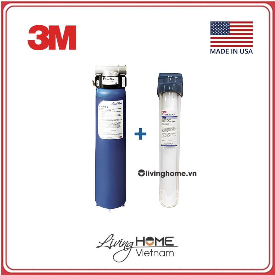 Combo Máy Lọc Nước Đầu Nguồn 3M AP904 + Lọc thô 3M nhập khẩu Mỹ 3 Combo Máy Lọc Nước Đầu Nguồn 3M AP904 + Lọc thô 3M nhập khẩu Mỹ
