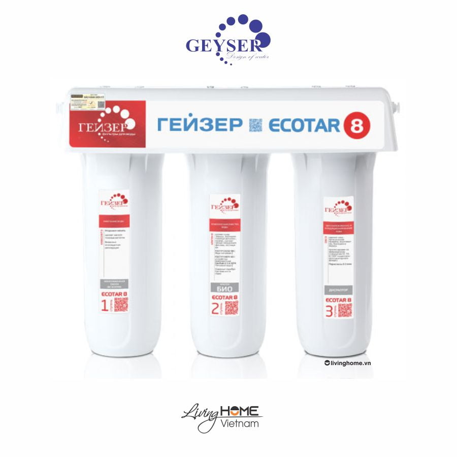 Máy lọc nước Ion Canxi Geyser Ecotar 8 nhập khẩu châu Âu 3 Máy lọc nước Ion Canxi Geyser Ecotar 8 nhập khẩu châu Âu