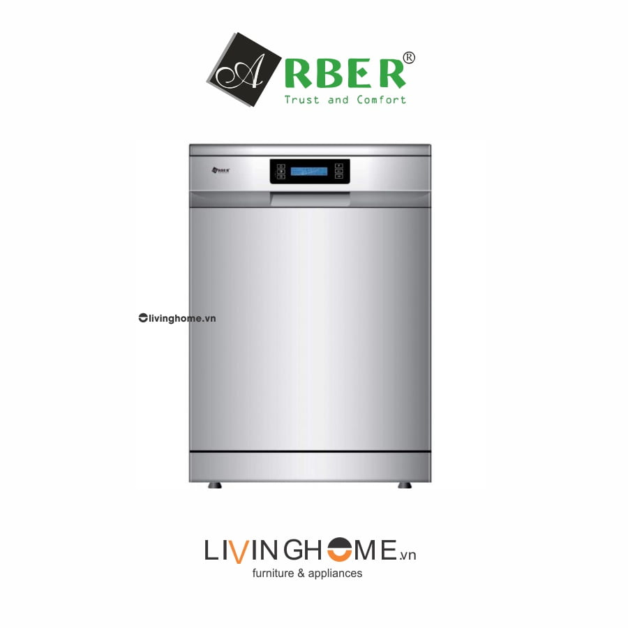 Máy rửa chén Arber ABMRB14A dung tích 14 bộ bát dĩa Châu Âu 3 Máy rửa chén Arber ABMRB14A dung tích 14 bộ bát dĩa Châu Âu