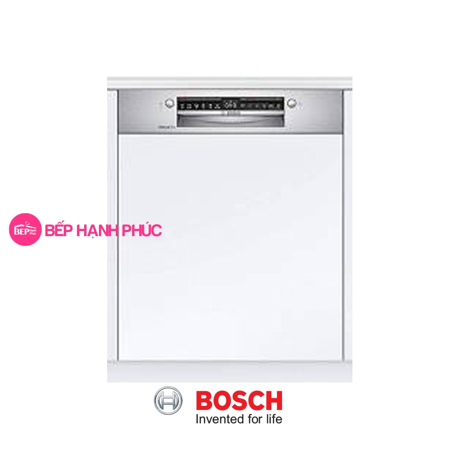 Máy rửa bát Bosch SMI4HCS48E - Âm tủ bán phần 14 bộ 9.5 lít nước tiêu thụ 3 Máy rửa bát Bosch SMI4HCS48E - Âm tủ bán phần 14 bộ 9.5 lít nước tiêu thụ