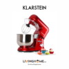 Máy trộn bột Klarstein KL-BELLA ROSSA công suất 1300W - 8kg 1 Máy trộn bột Klarstein KL-BELLA ROSSA công suất 1300W - 8kg