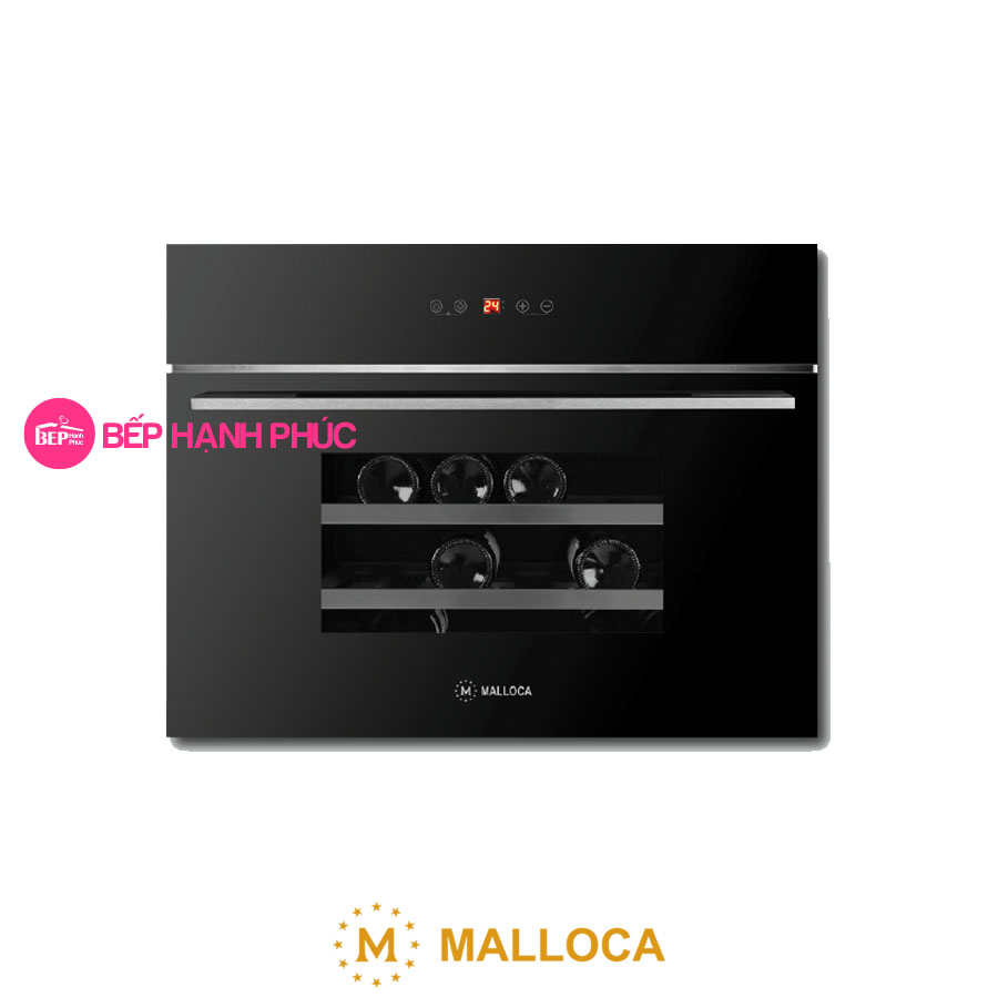 Tủ bảo quản rượu Malloca MWC-24CP - Âm tủ 56 lít 1 Tủ bảo quản rượu Malloca MWC-24CP - Âm tủ 56 lít