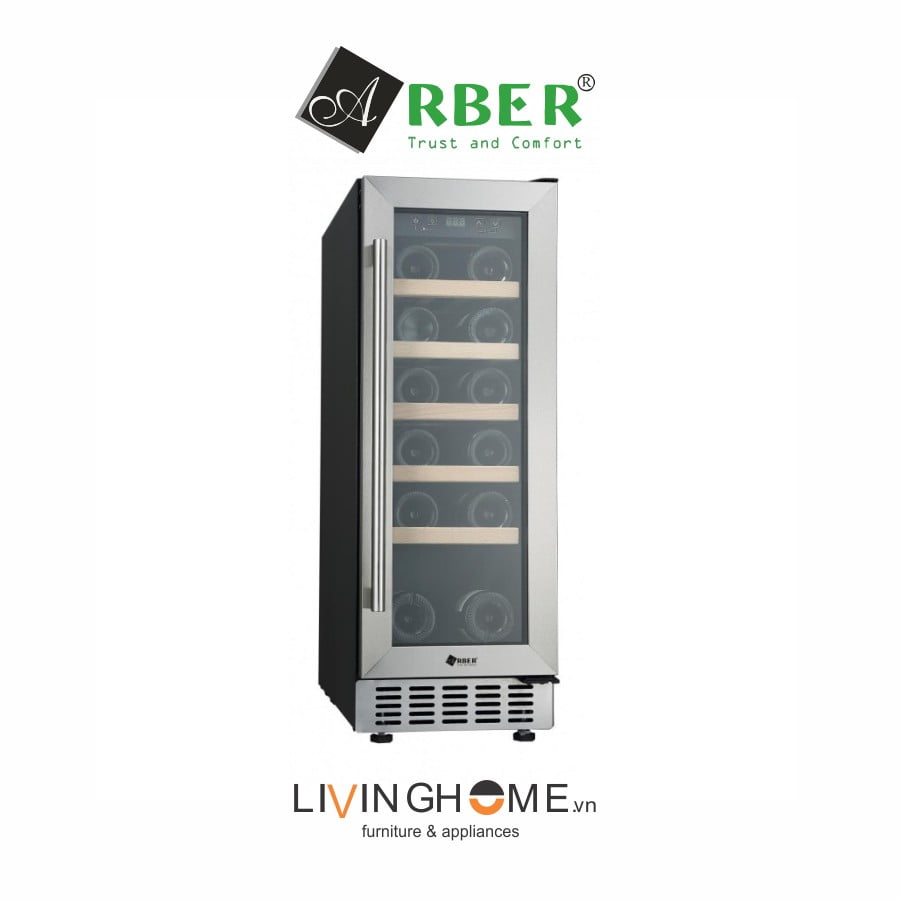 Tủ rượu Arber ABTRV58L thiết kế độc lập 58L 3 Tủ rượu Arber ABTRV58L thiết kế độc lập 58L