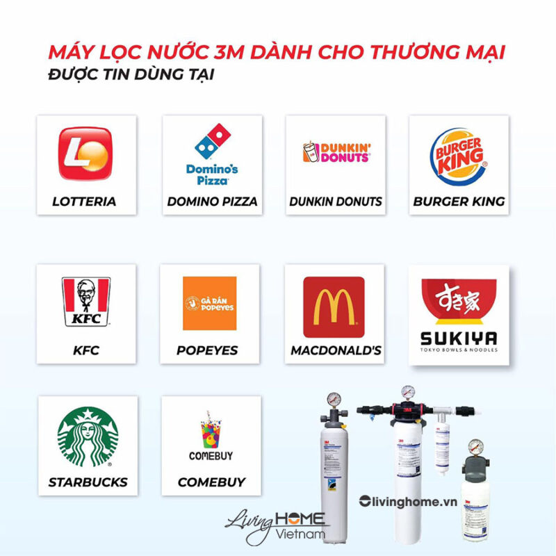 Máy lọc nước nóng lạnh 3M VN4 3V BL 94lít