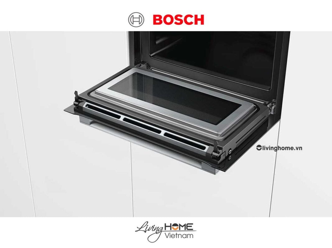 Lò nướng Bosch CMG633BS1B - Kết hợp vi sóng 45 lít 45cm 22 Lò nướng Bosch CMG633BS1B - Kết hợp vi sóng 45 lít 45cm