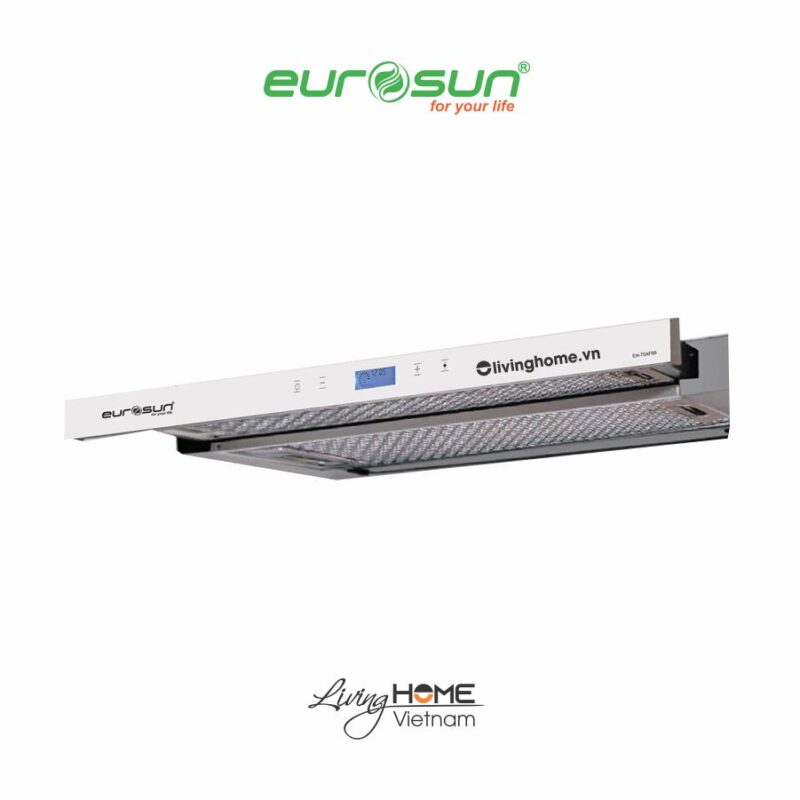 Máy hút mùi Eurosun EH-70AF86W âm tủ màu trắng hút mùi cực mạnh