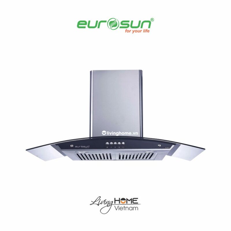 Máy hút mùi Eurosun EH-90K10 gắn tường kiểu dáng hiện đại cuốn hút