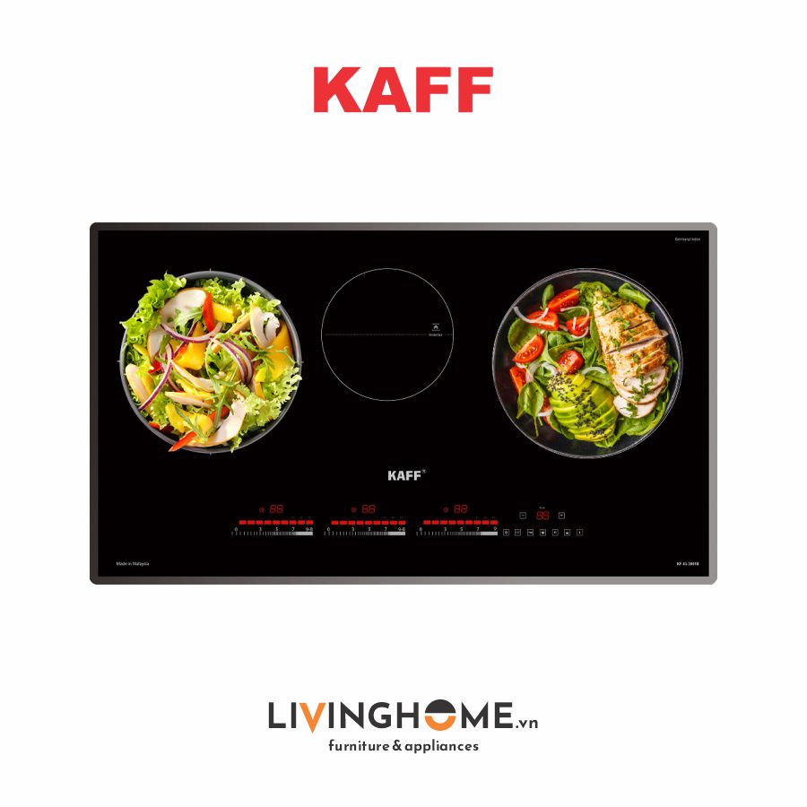 Bếp Từ Kaff KF-IG3001II 78CM 3 Vùng Nấu Mặt Kính Crytal 13 Bếp từ Kaff KF-IG3001II