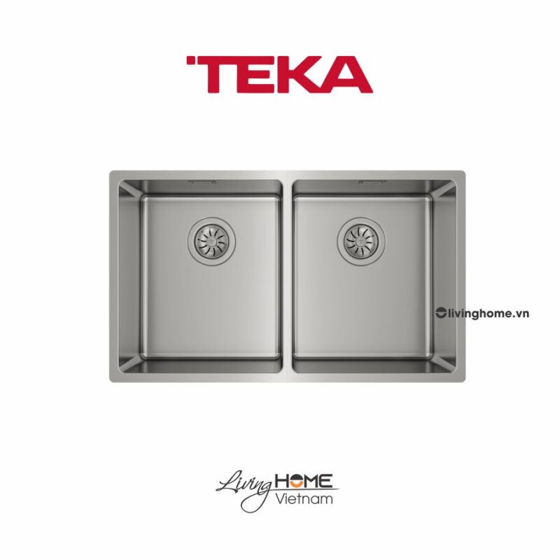Chậu rửa Teka BE LINEA RS15 2B 740 lắp âm 2 hộc rửa 74cm 14 Chậu rửa Teka BE LINEA RS15 2B 740 lắp âm 2 hộc rửa