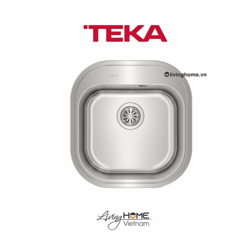 Chậu rửa Teka STYLO 1B lắp nổi 1 hộc rửa 46cm 12 Chậu rửa Teka STYLO 1B lắp nổi 1 hộc rửa 46cm