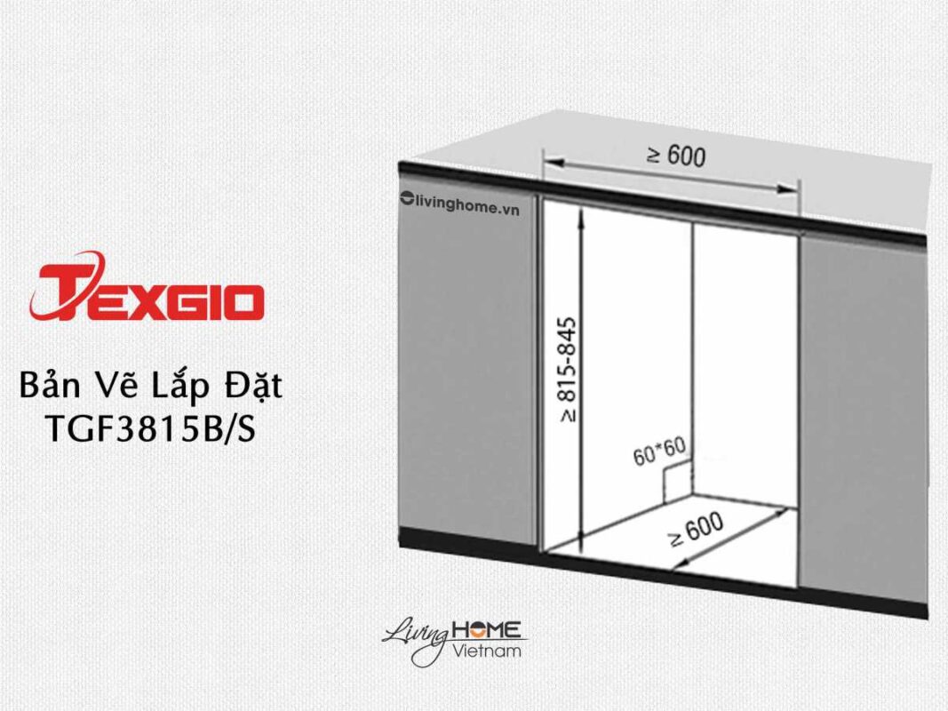 Máy Rửa Chén Texgio TG-TGF3815B Độc Lập 15 Bộn 10 Lít Nước 26 Máy rửa chén bát Texgio TG-TGF3815BMáy rửa chén bát Texgio TG-TGF3815B