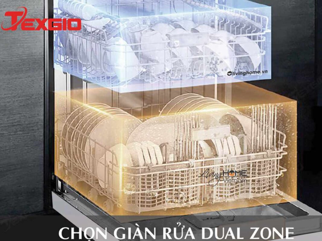 Máy rửa chén bát Texgio TG-TGF3815S 
