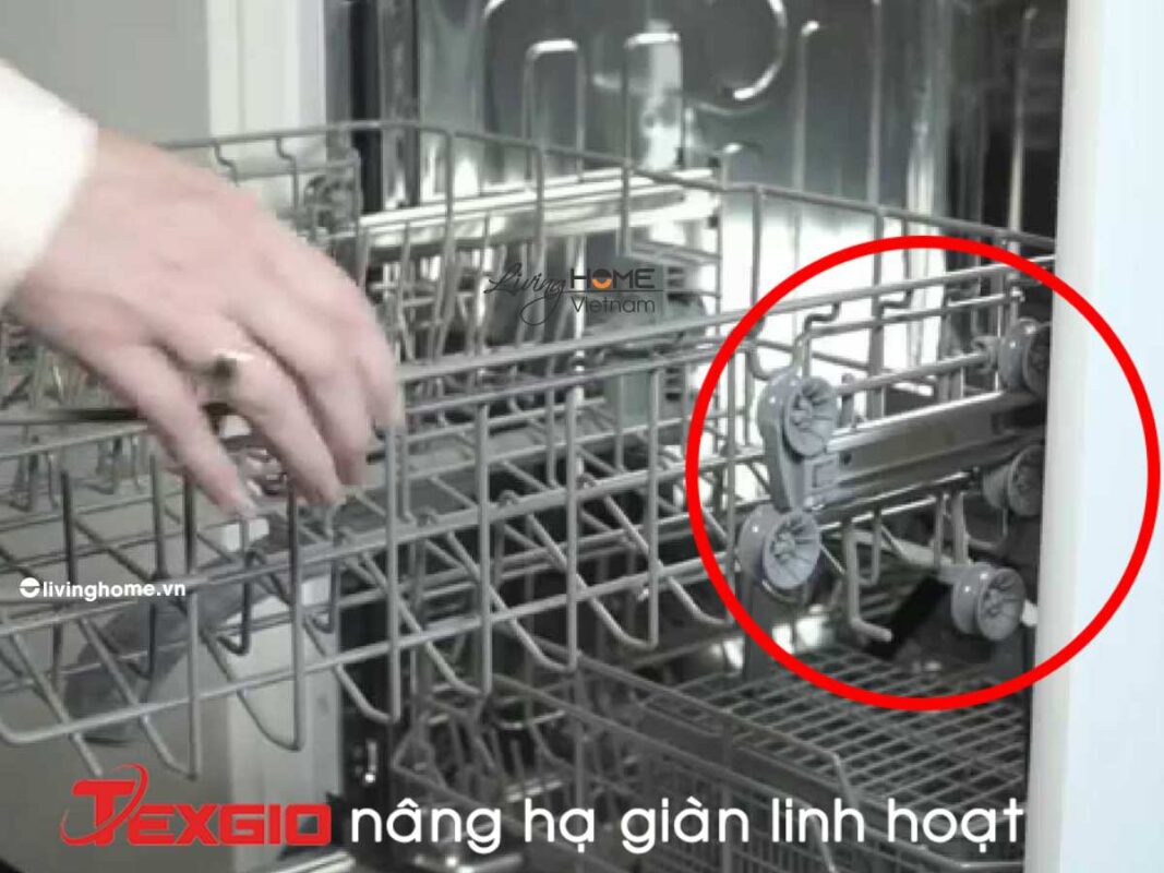 Máy rửa chén bát Texgio TG-TGF3815S