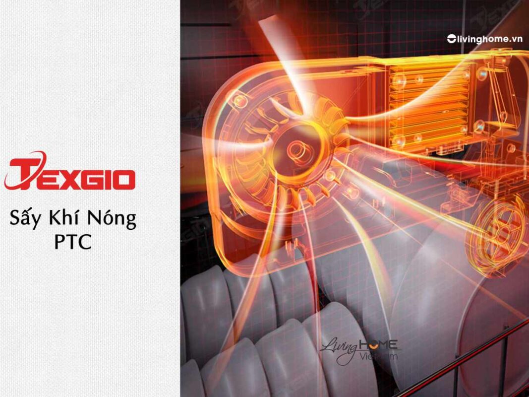 Máy rửa chén Texgio TG-TGWFD78GB Bán Âm 11 Bộ 9 Lít Nước 20 Máy rửa chén Texgio TG-TGWFD78GB
